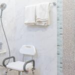 Handrail for disabled and elderly people in the bathroom