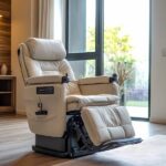 Motorized Lift Chair in Living Room Providing Easy Standing Assistance for Seniors
