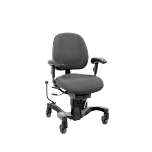 VELA Tango 700E power lift activity chair for home and office, designed to assist with standing and safe seated movement, now available in Lower Mainland exclusively at Lancaster Mobility